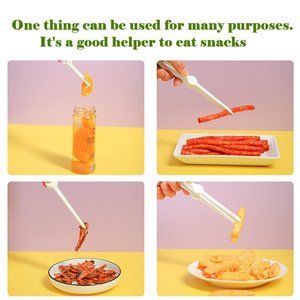 Cooking Bread Cake Fruit Salad Food Clip Tong Kitchen Tool Tweezers(1 pack)